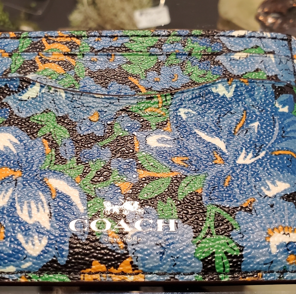 Coach card holder
